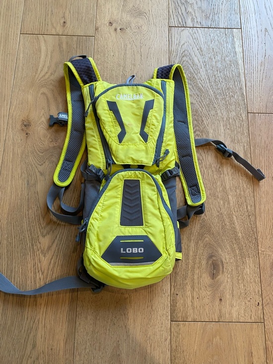 Camelbak Other - CamelBak Lobo Hydration Backpack in Neon Yellow and Gray